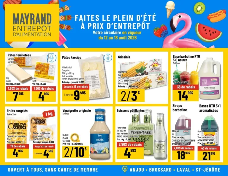 Page 4 de la circulaire Mayrand
