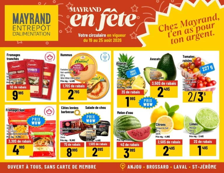 Page 3 de la circulaire Mayrand