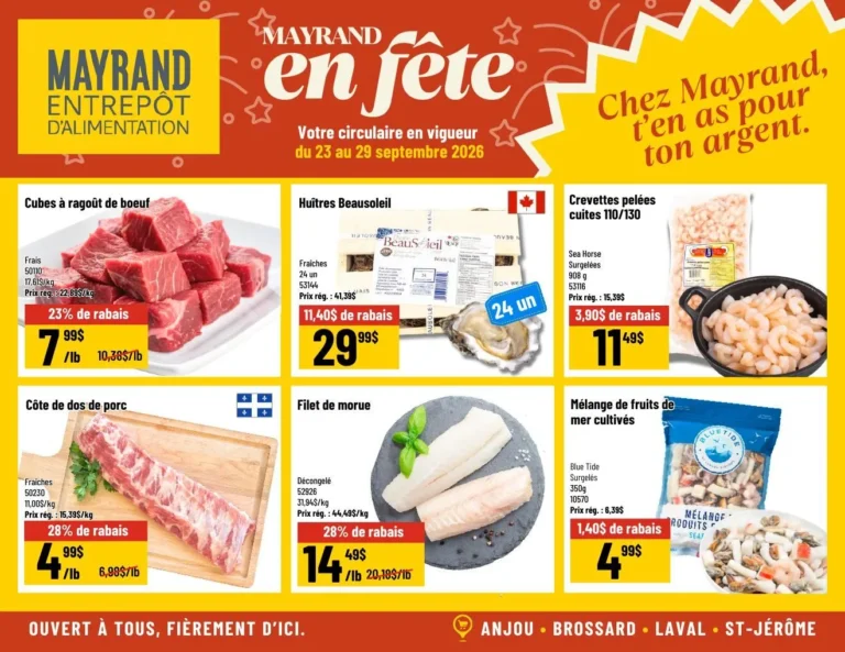 Page 2 de la circulaire Mayrand