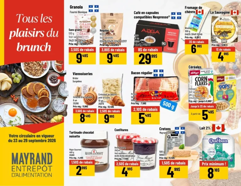 Page 5 de la circulaire Mayrand