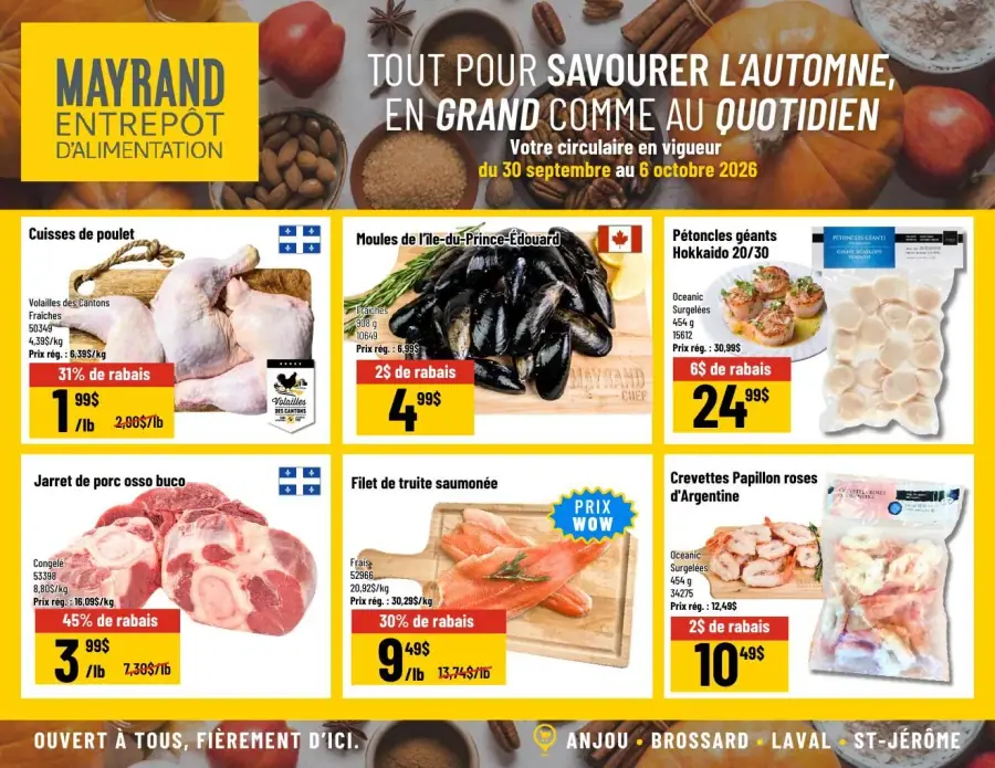 Page 2 de la circulaire Mayrand