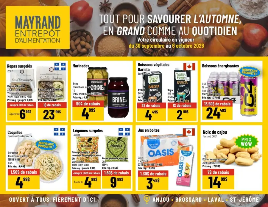 Page 4 de la circulaire Mayrand