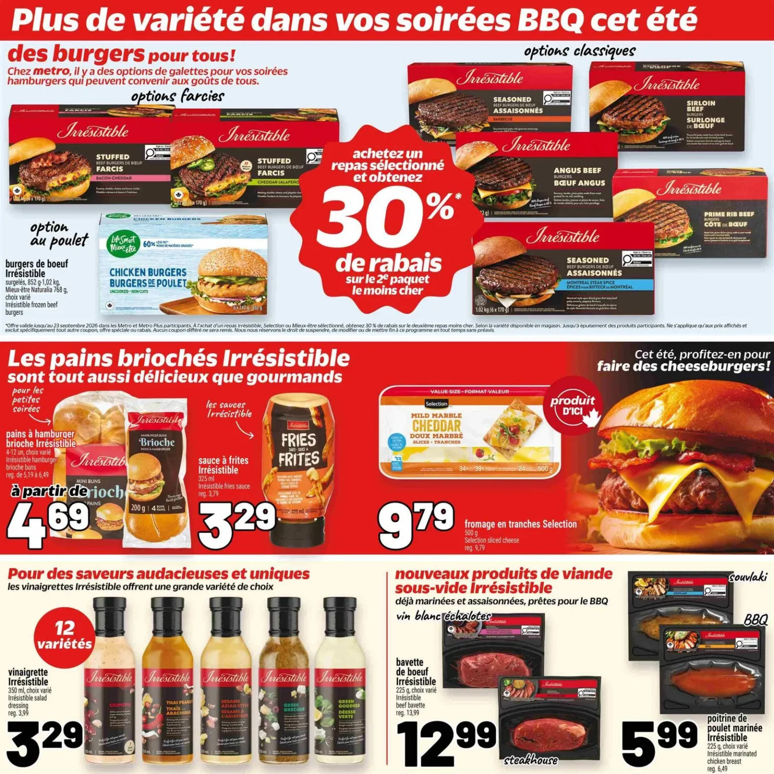 Page 4 de la circulaire Metro