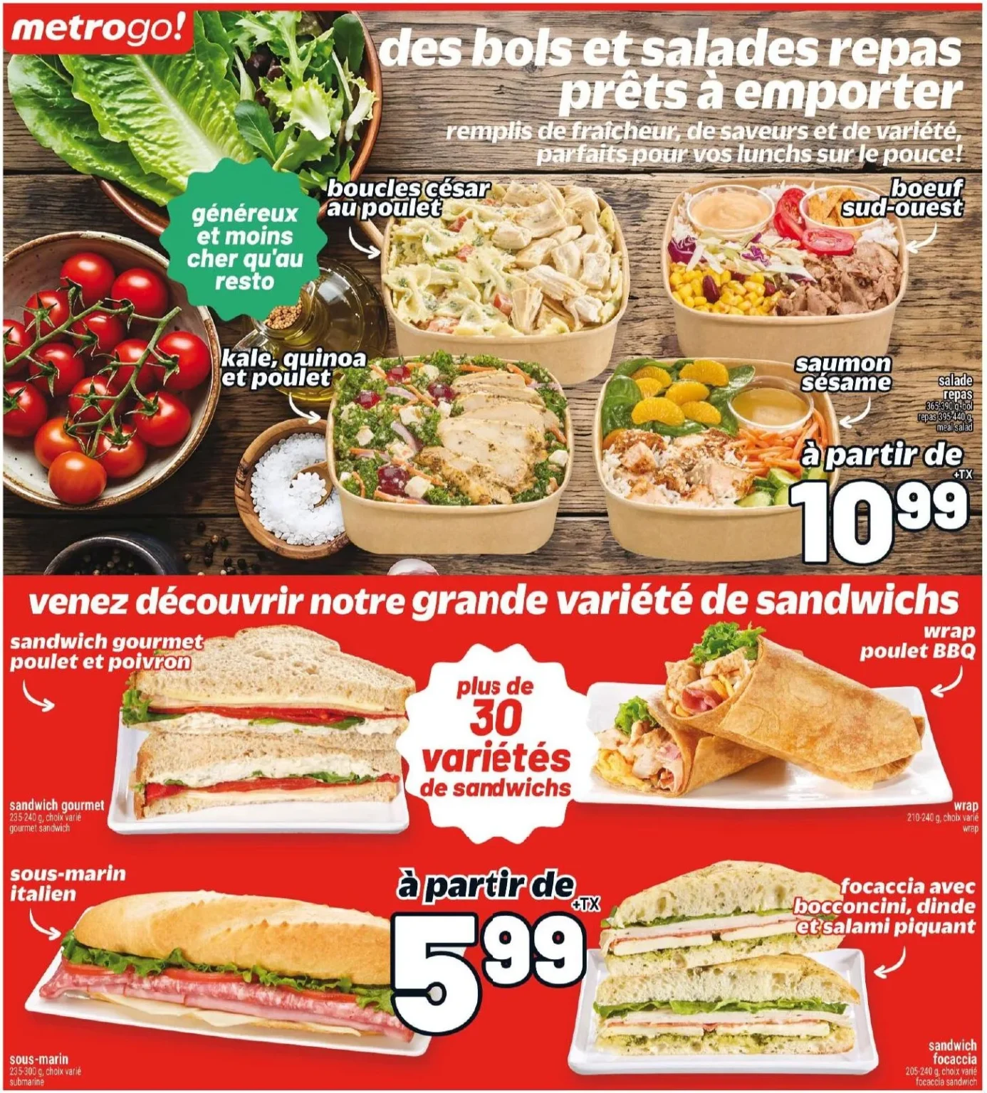 Page 3 de la circulaire Metro