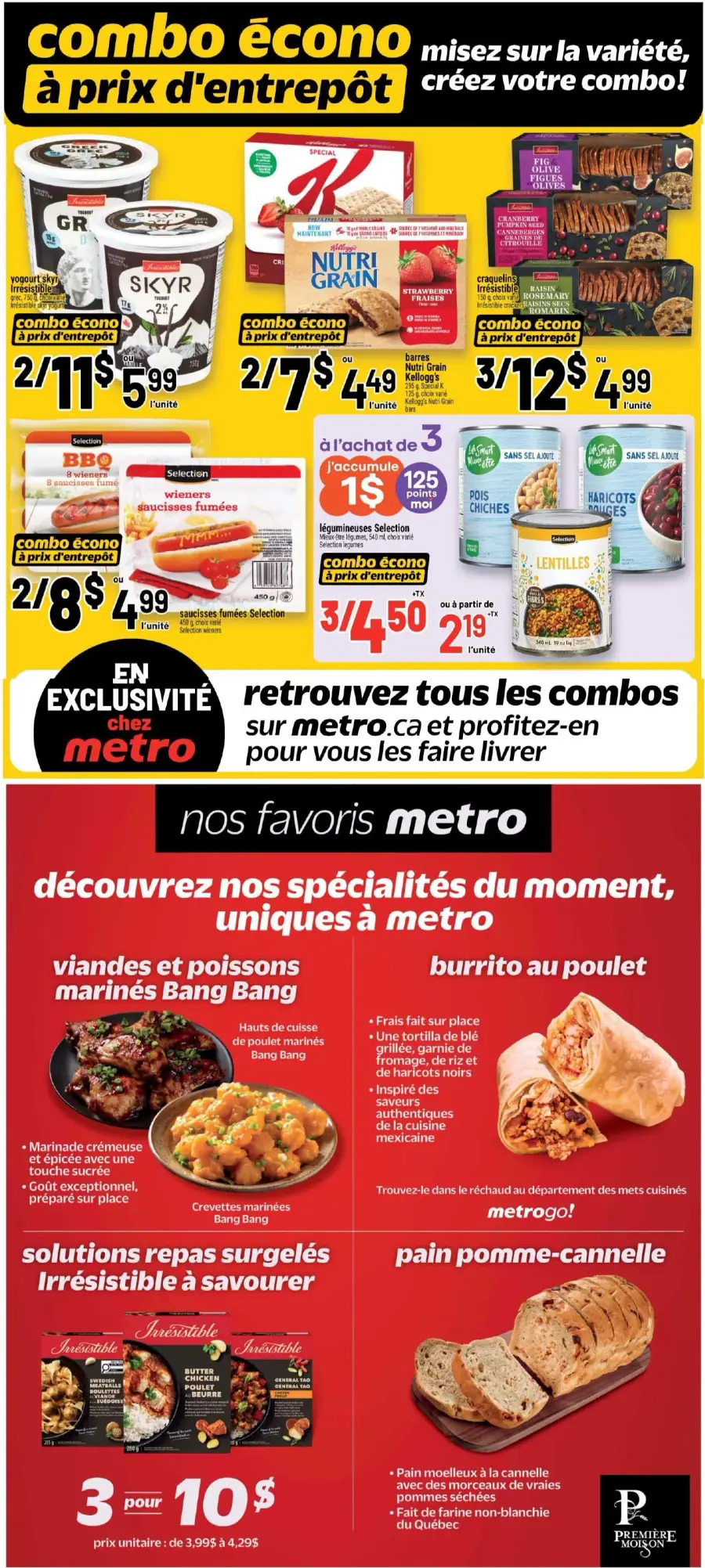 Page 4 de la circulaire Metro