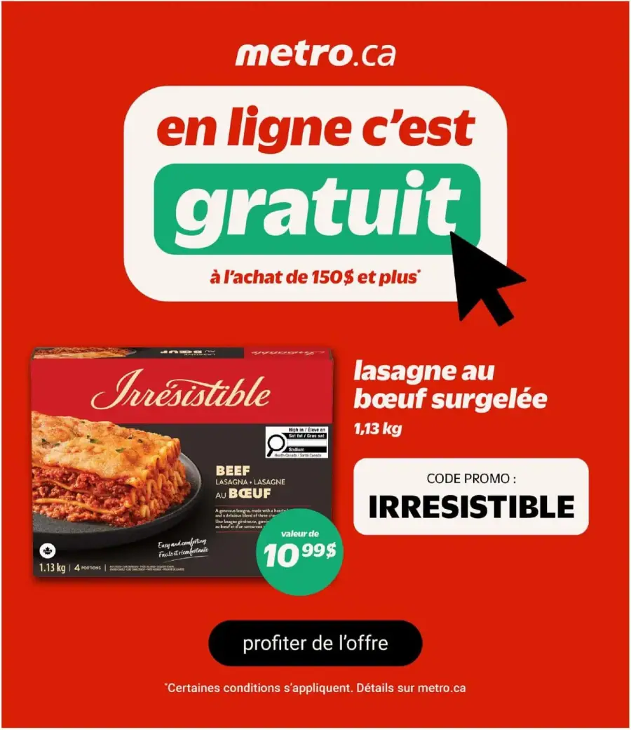 Page 5 de la circulaire Metro