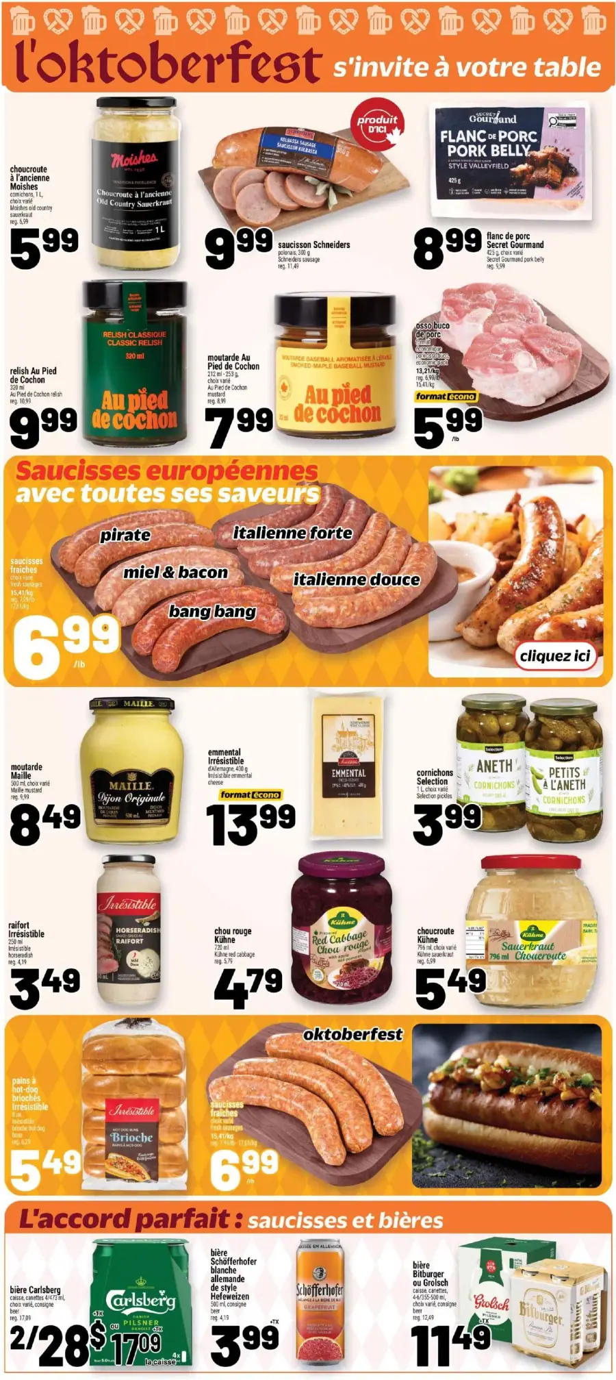 Page 19 de la circulaire Metro