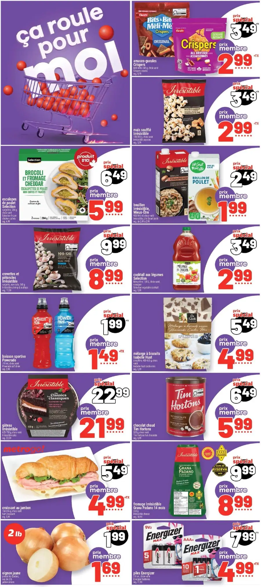 Page 20 de la circulaire Metro