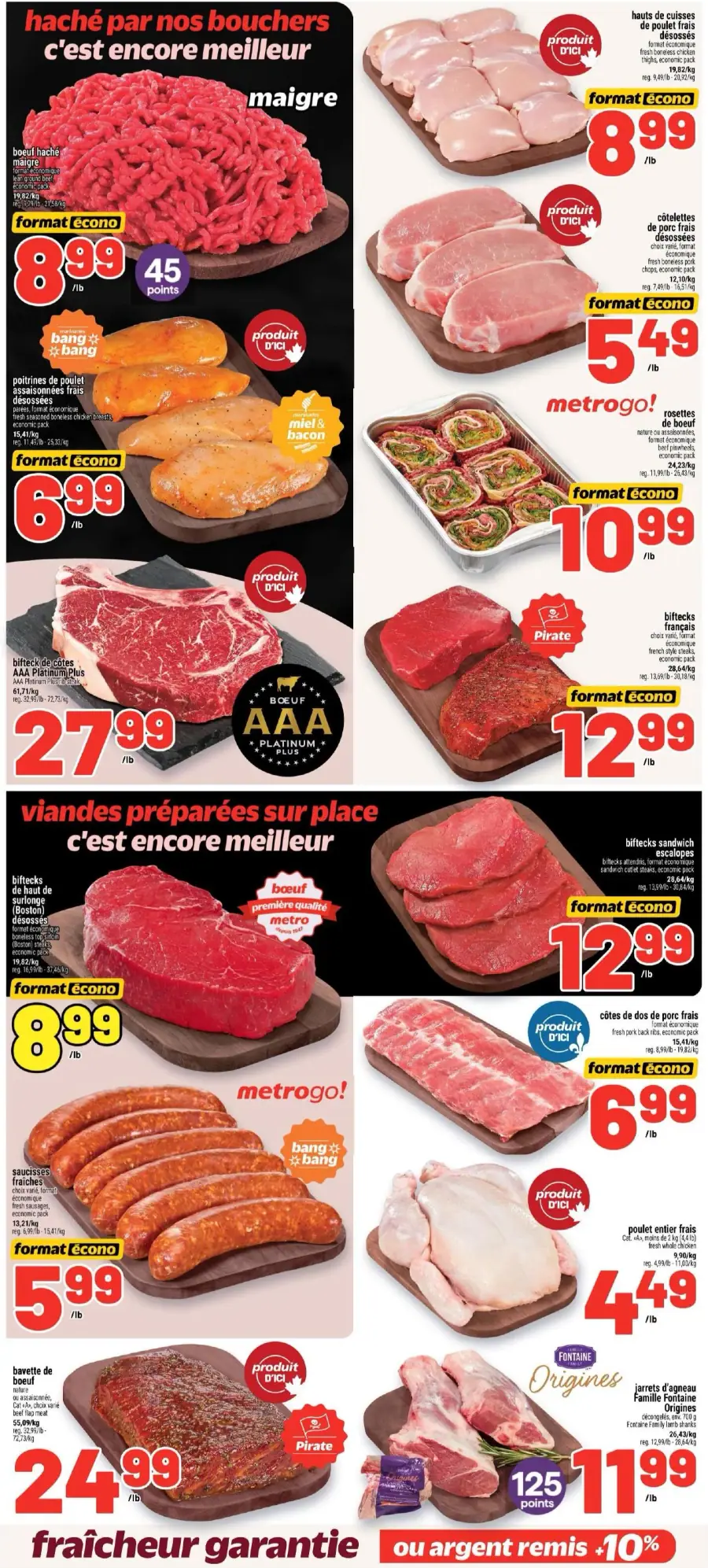 Page 10 de la circulaire Metro