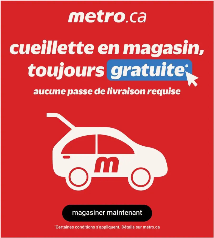 Page 15 de la circulaire Metro