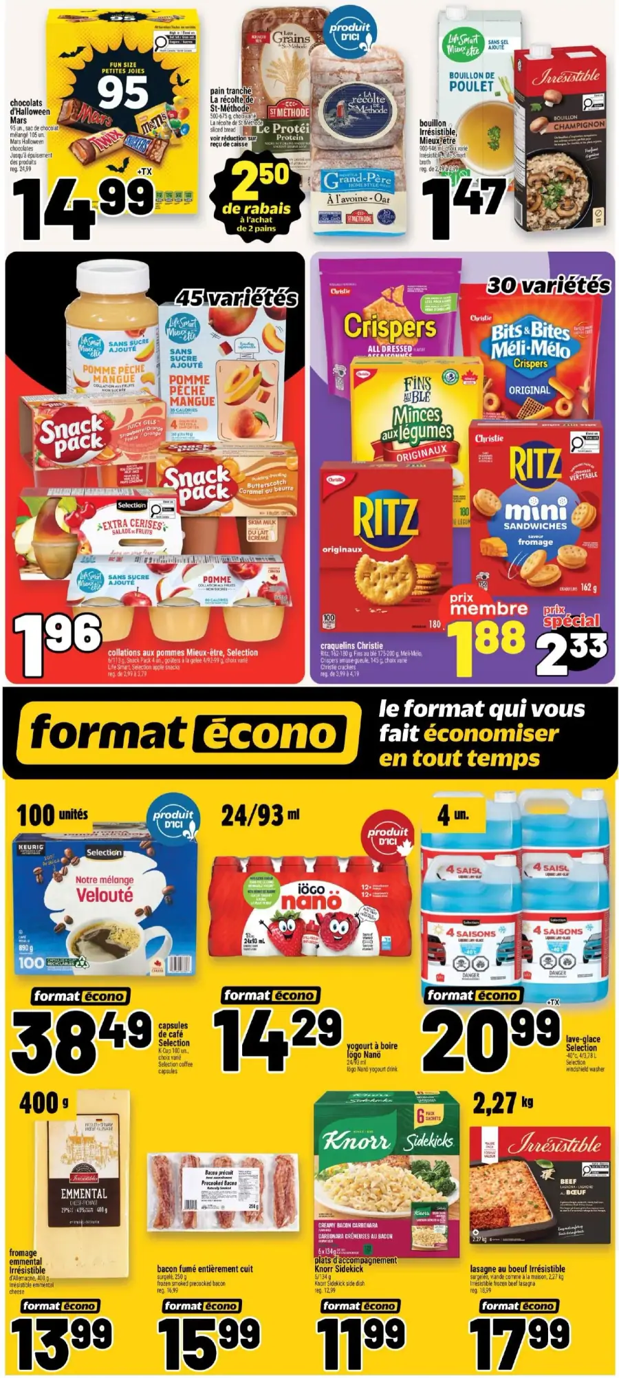 Page 4 de la circulaire Metro