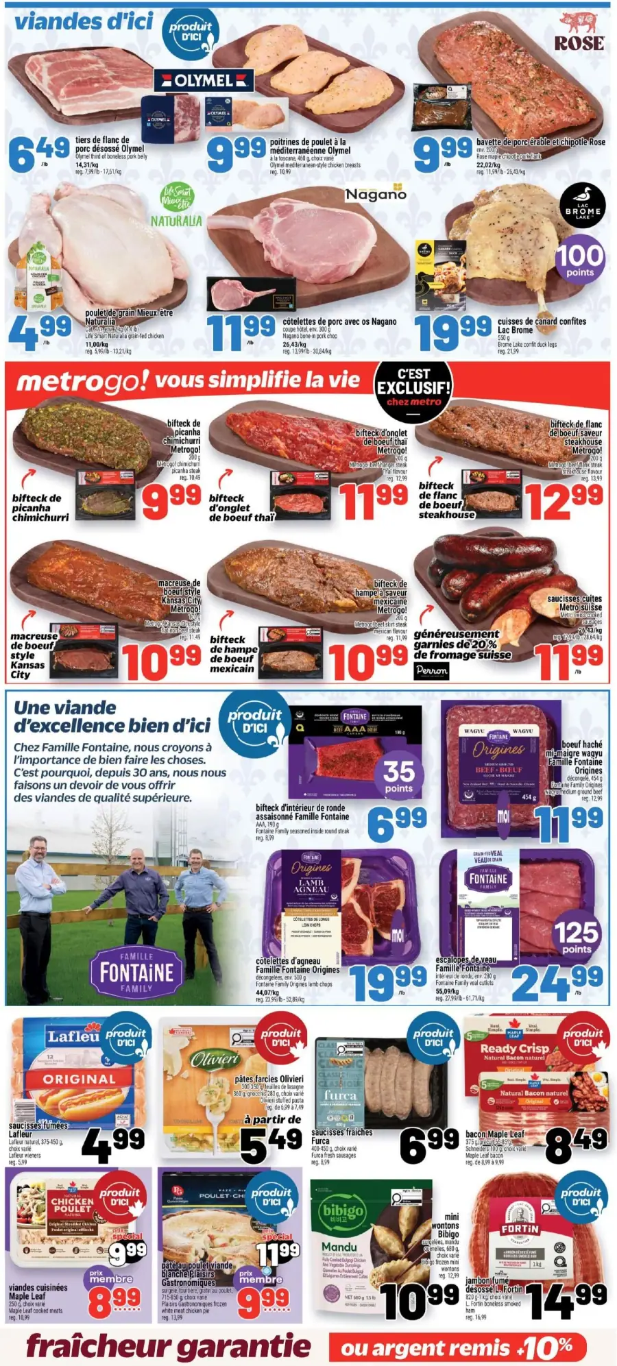 Page 10 de la circulaire Metro