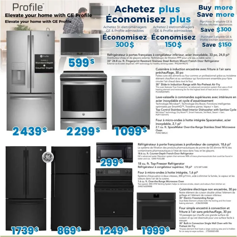 Page 2 de la circulaire Meubles Mont-Laurier GE