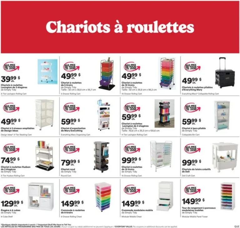 Page 4 de la circulaire Michaels