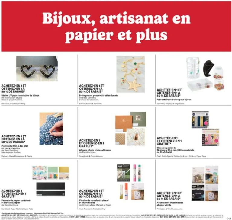 Page 5 de la circulaire Michaels