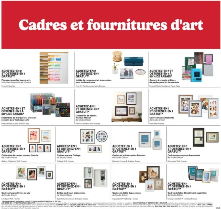 Page 2 de la circulaire Michaels