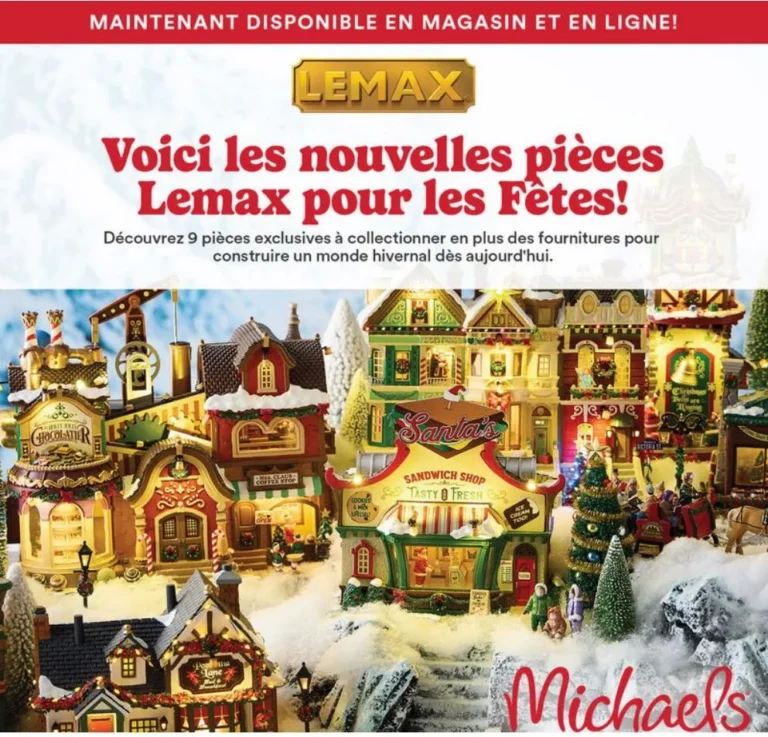 Page 1 de la circulaire Michaels