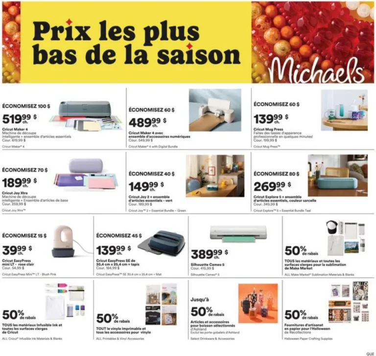 Page 5 de la circulaire Michaels
