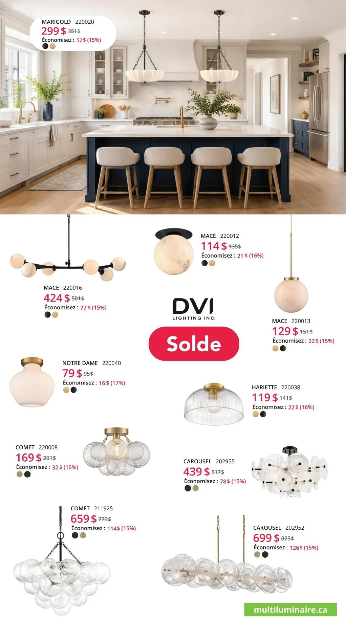Page 3 de la circulaire Multi Luminaire