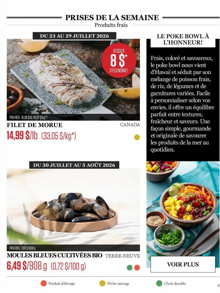 Page 2 de la circulaire Odessa Poissonnier