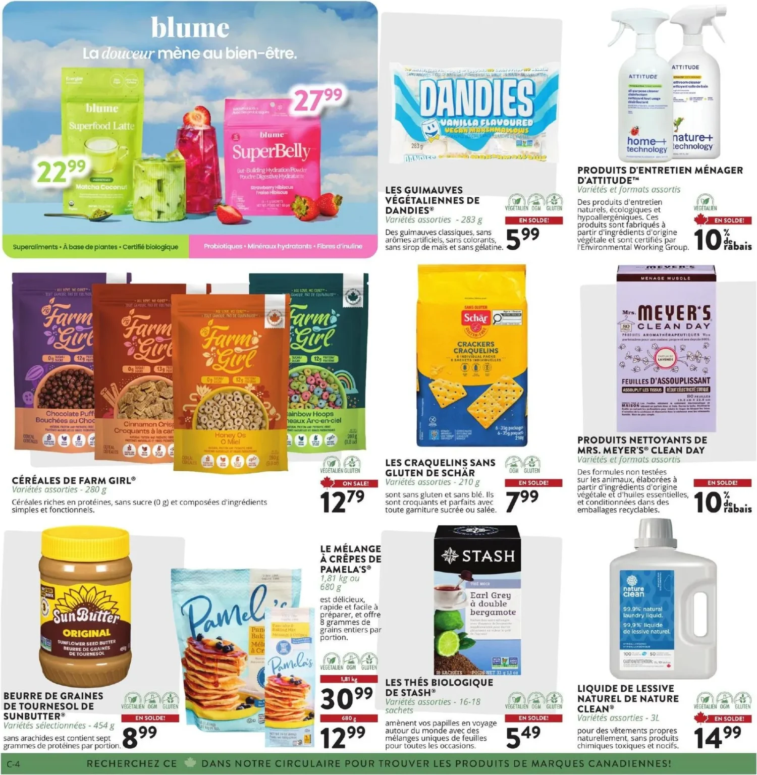 Page 4 de la circulaire Panier Santé
