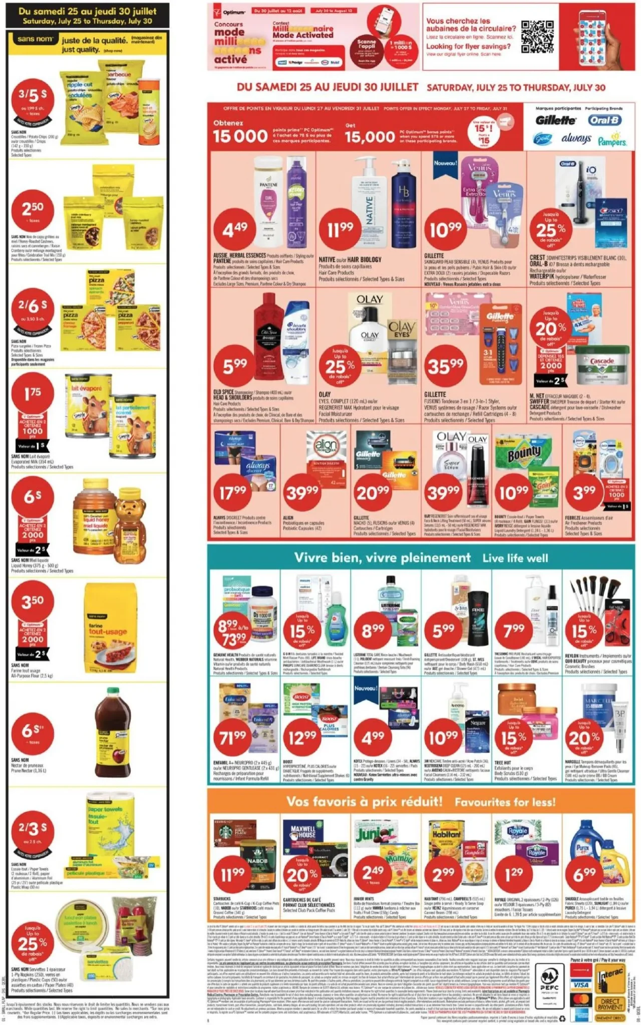 Page 3 de la circulaire Pharmaprix