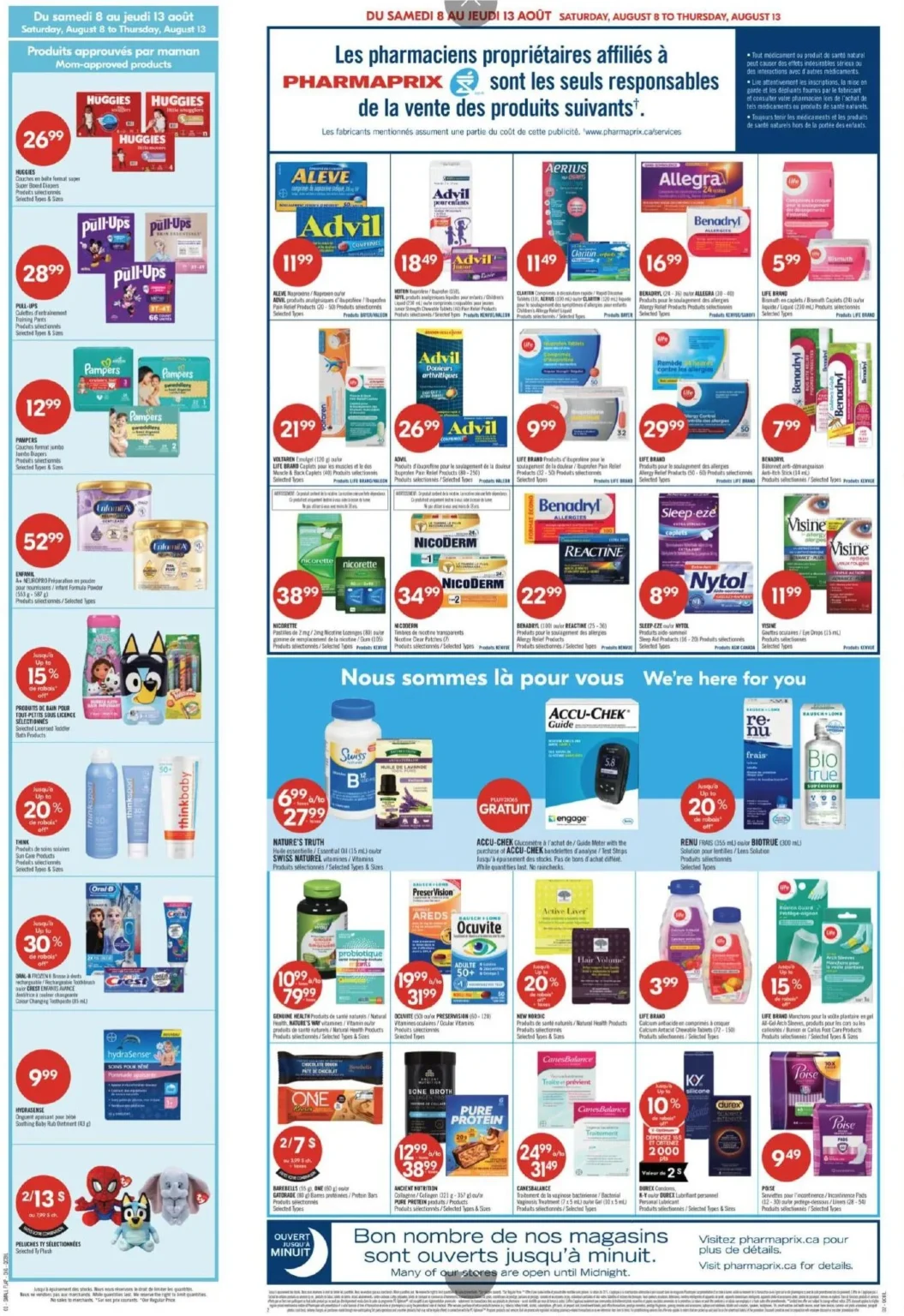 Page 4 de la circulaire Pharmaprix