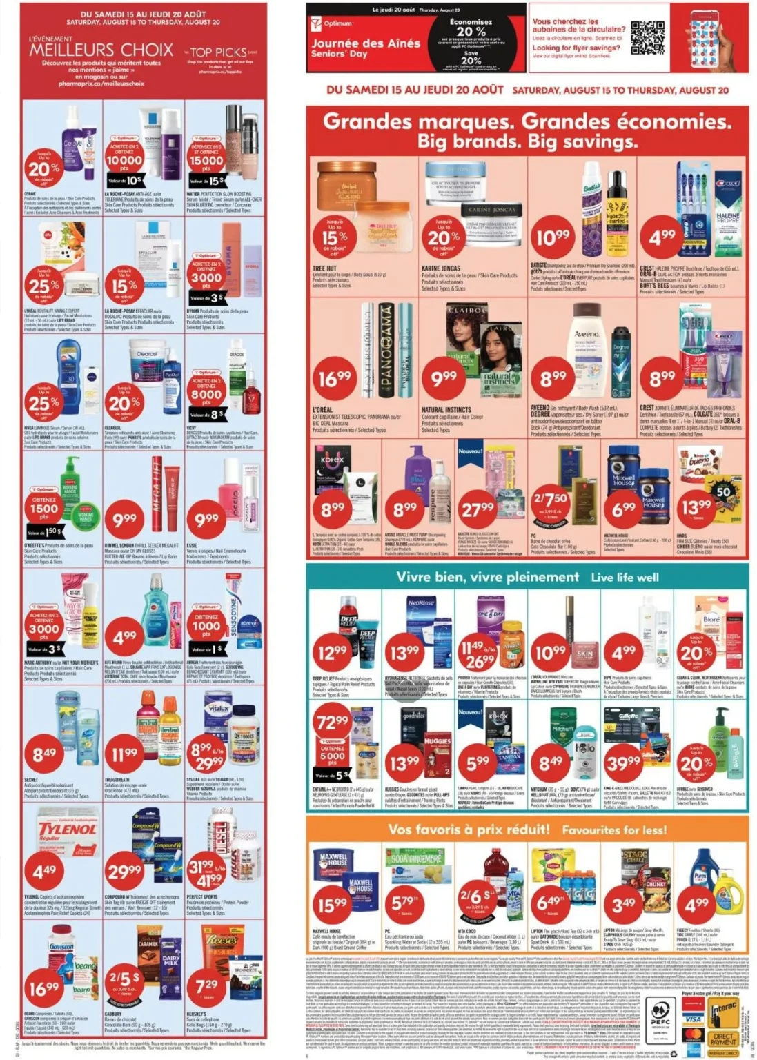 Page 3 de la circulaire Pharmaprix