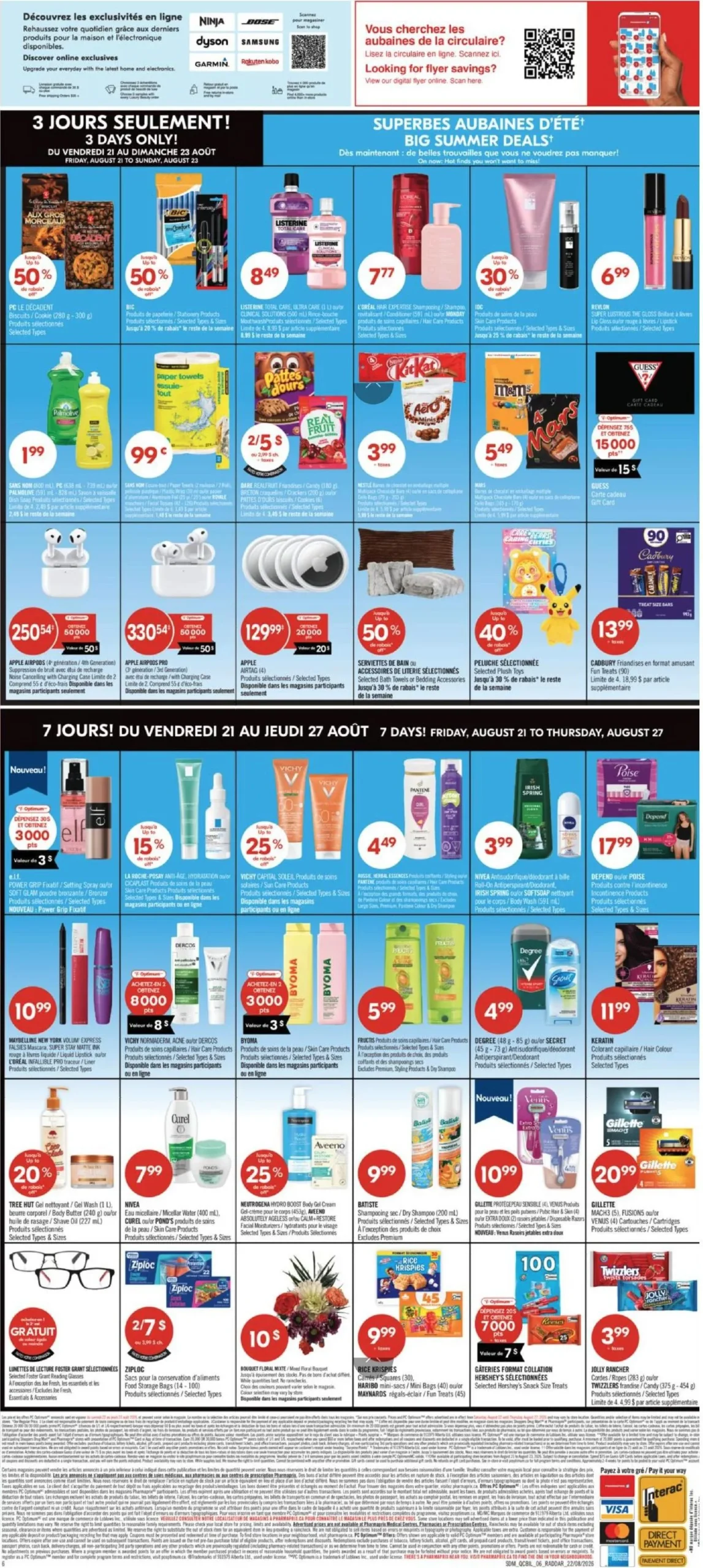 Page 2 de la circulaire Pharmaprix