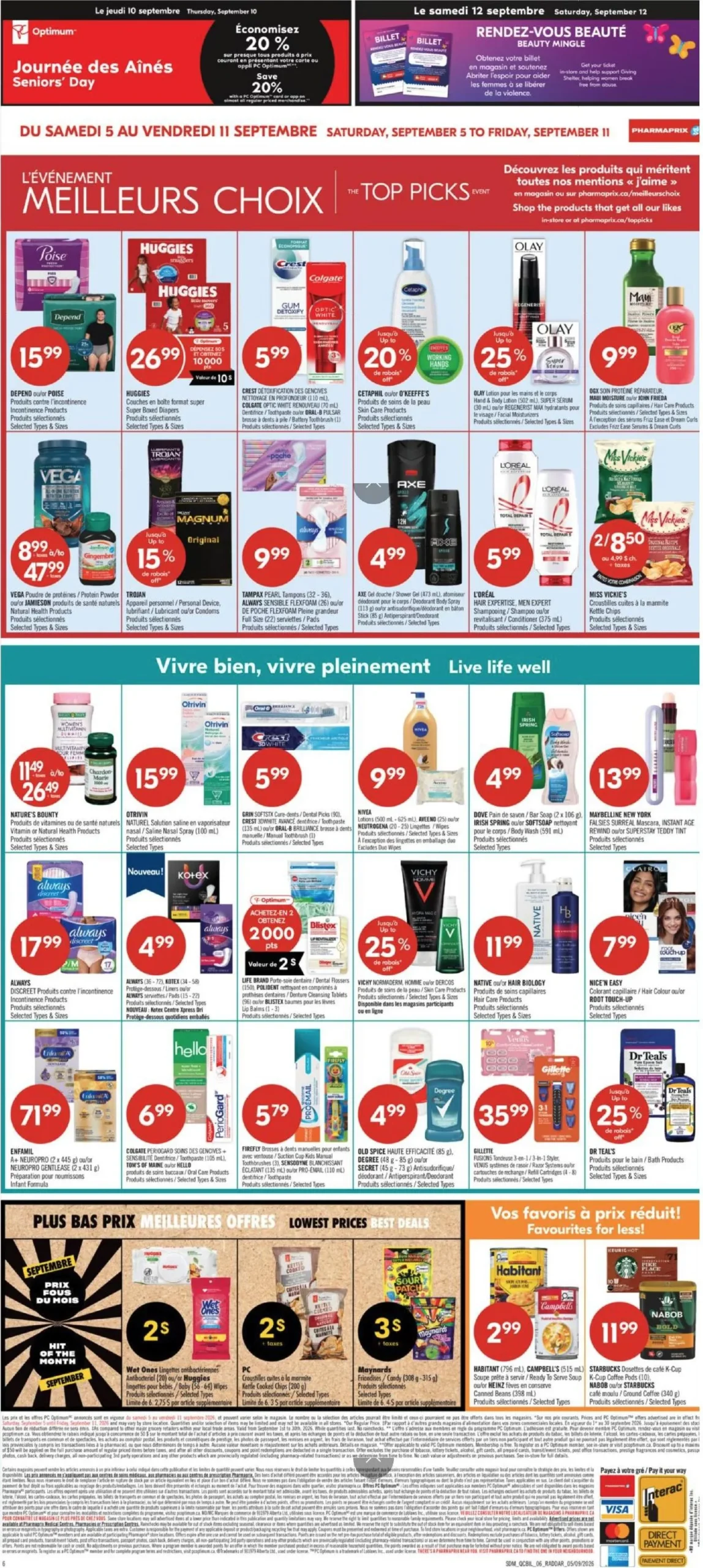 Page 3 de la circulaire Pharmaprix