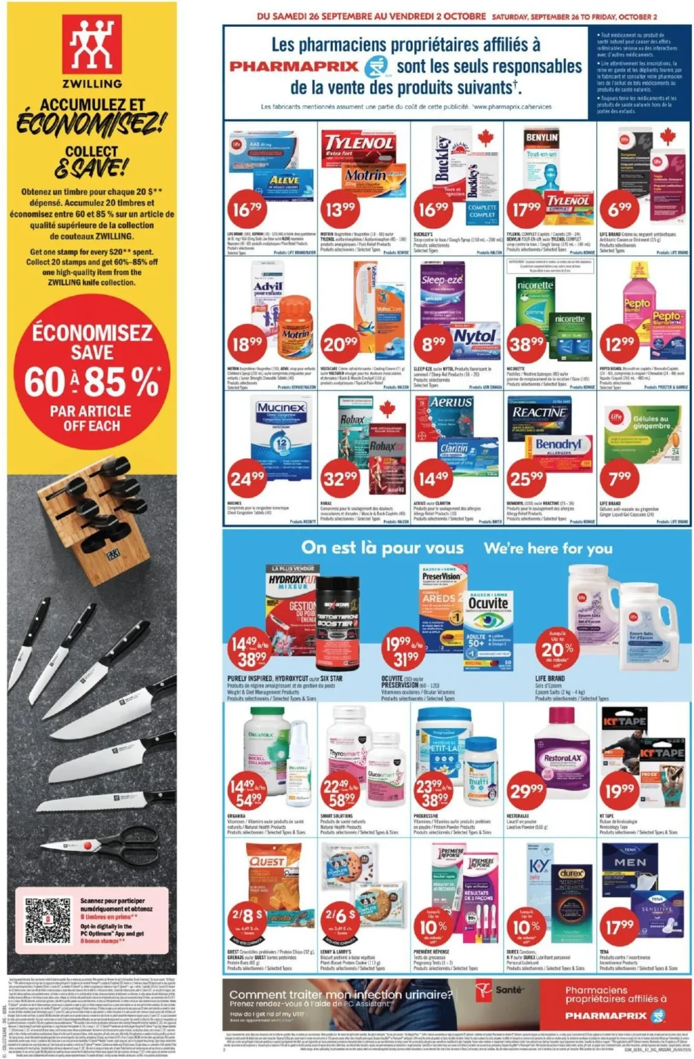 Page 5 de la circulaire Pharmaprix