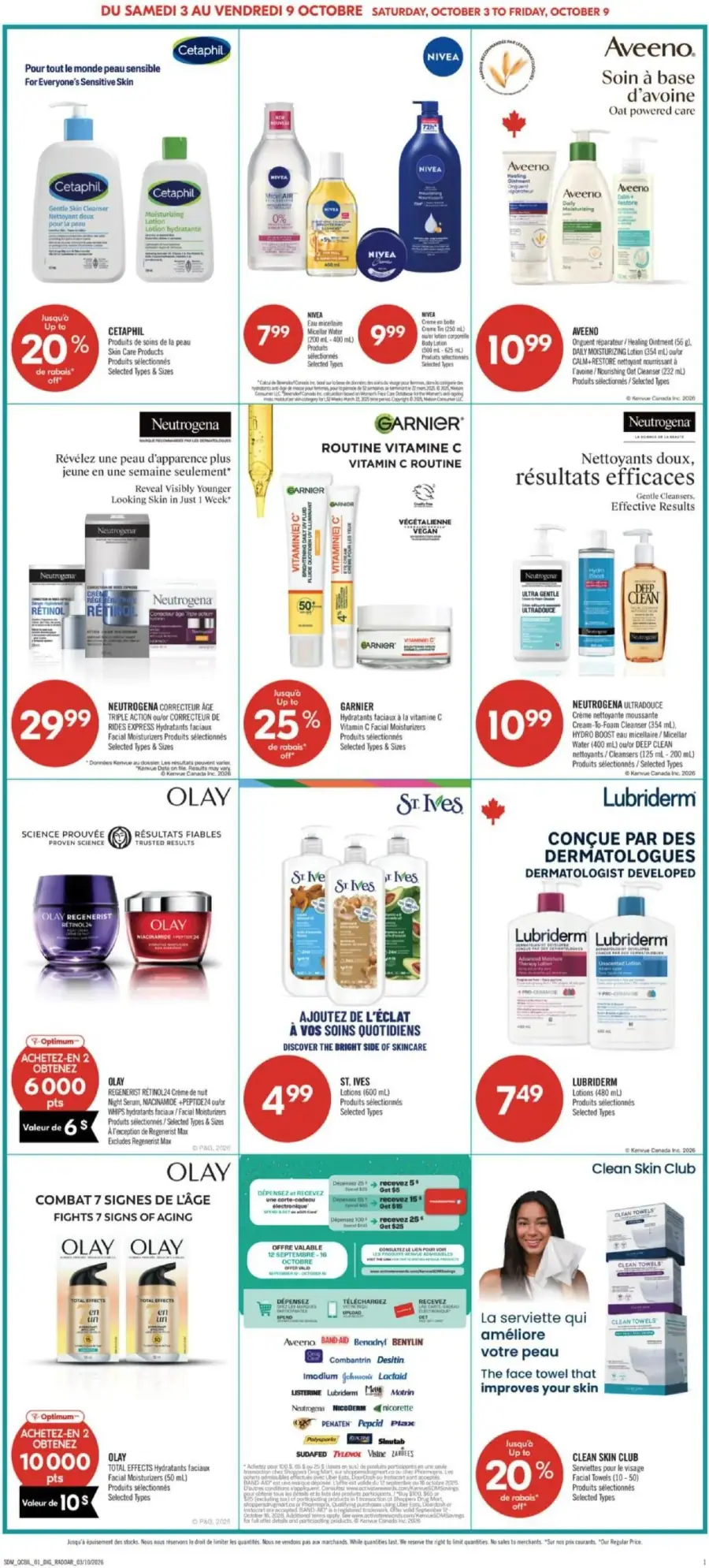 Page 15 de la circulaire Pharmaprix