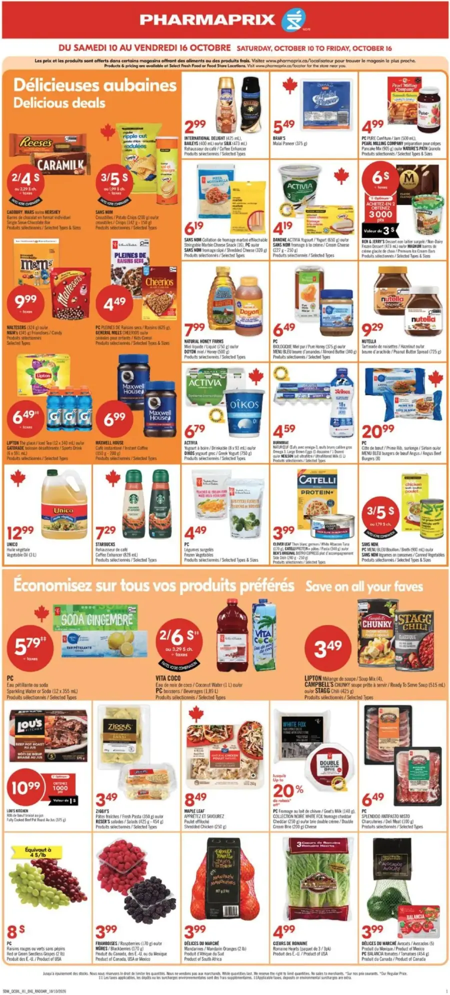 Page 5 de la circulaire Pharmaprix