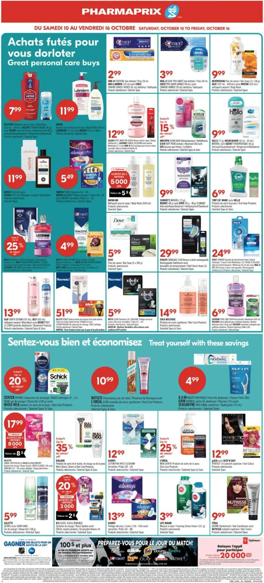 Page 10 de la circulaire Pharmaprix