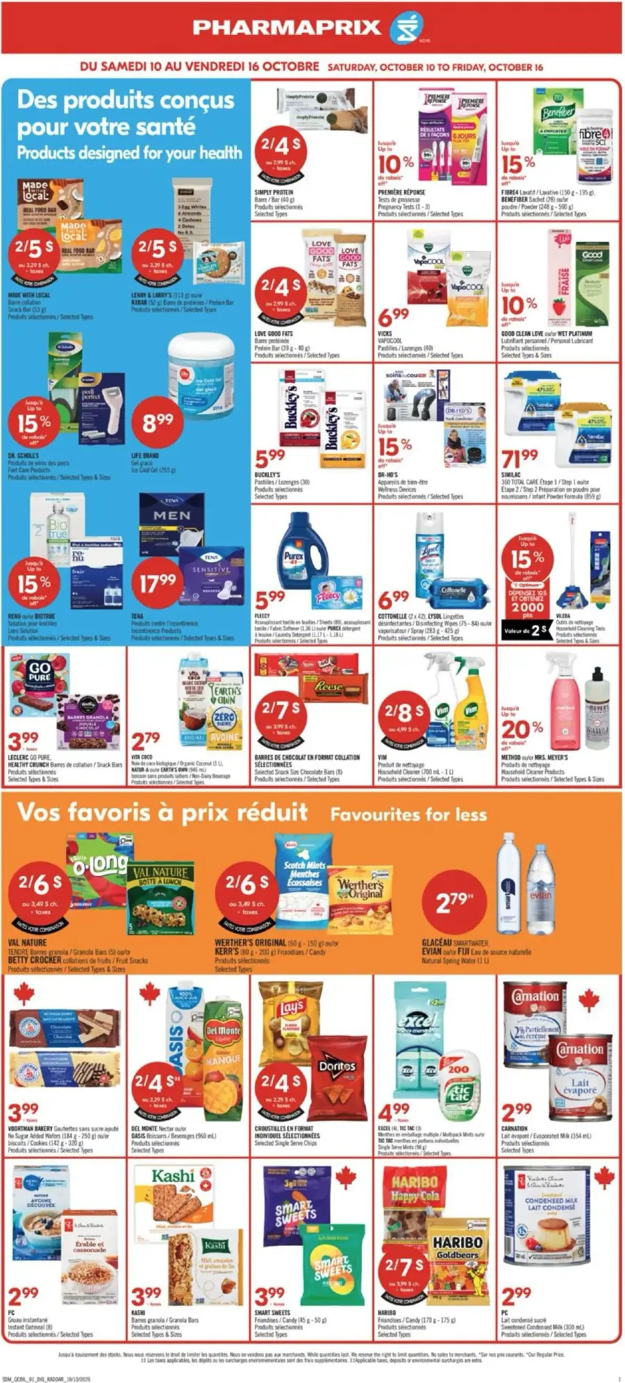 Page 18 de la circulaire Pharmaprix