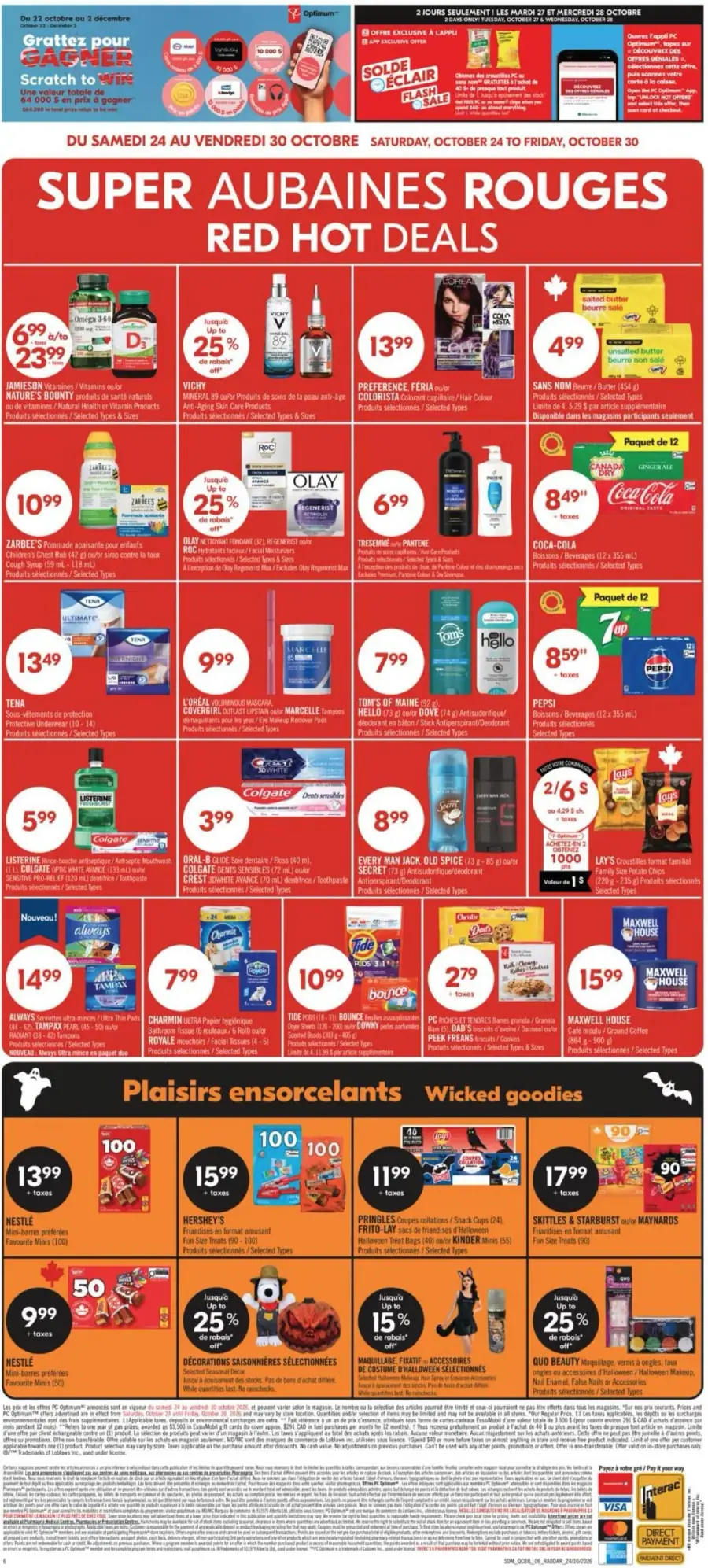 Page 1 de la circulaire Pharmaprix