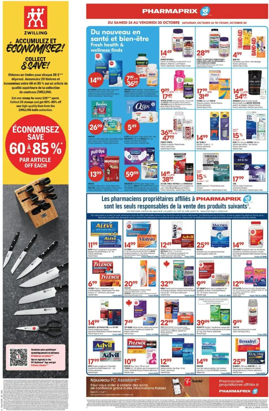 Page 4 de la circulaire Pharmaprix