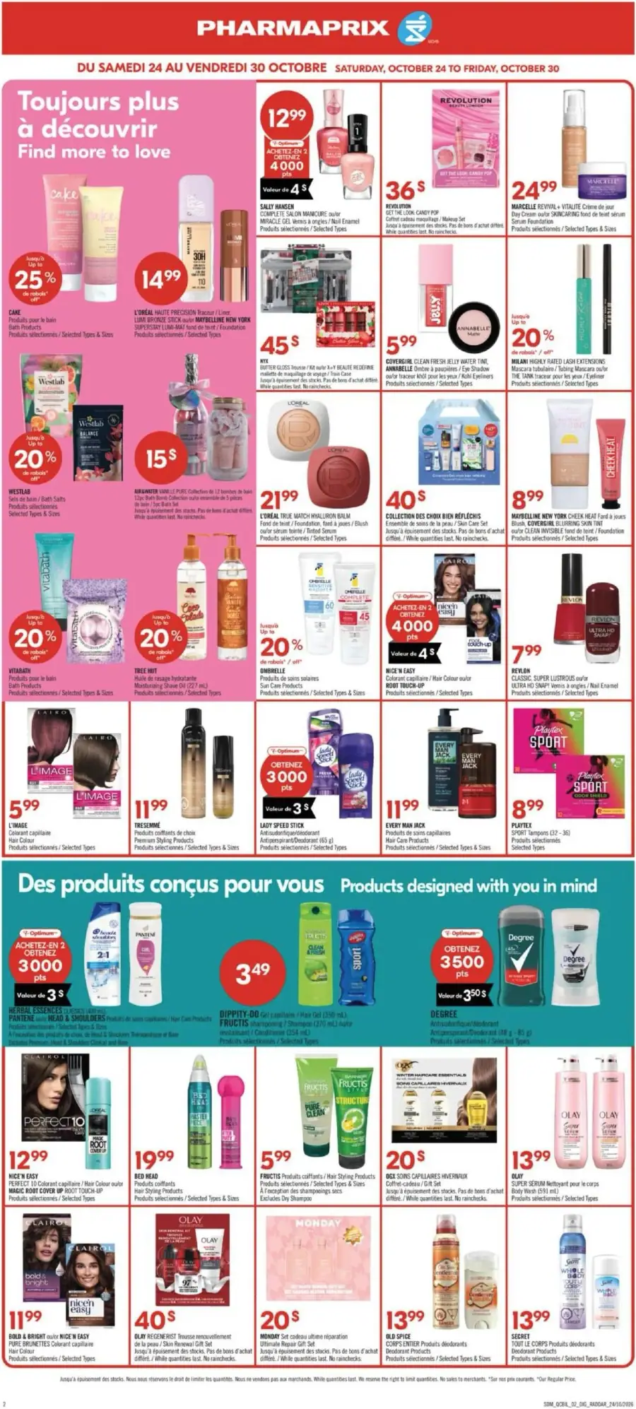 Page 16 de la circulaire Pharmaprix