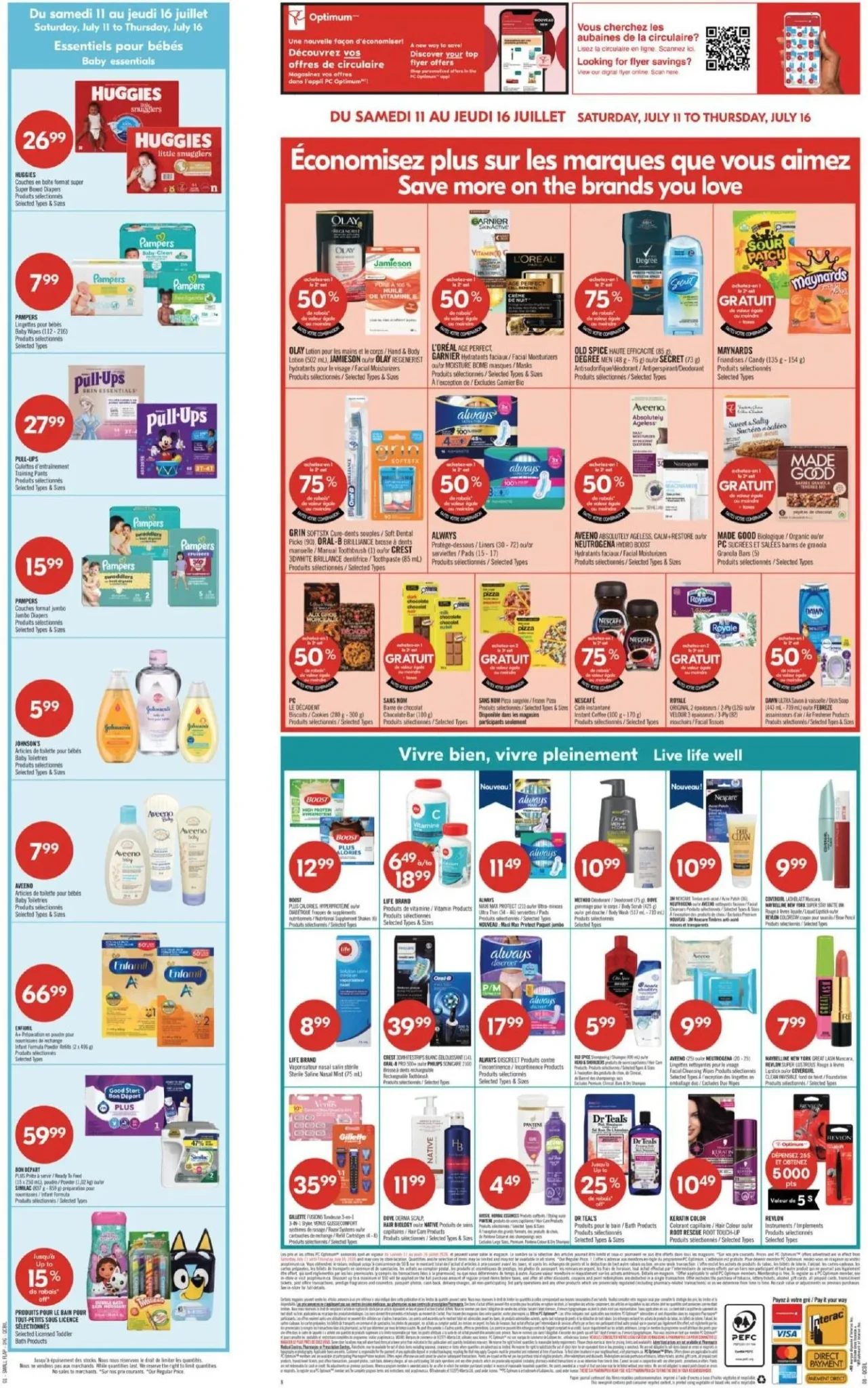 Page 3 de la circulaire Pharmaprix