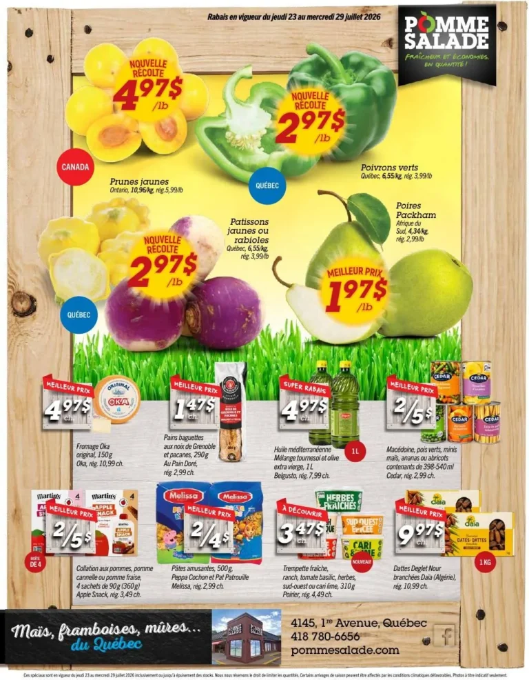 Page 2 de la circulaire Pomme Salade