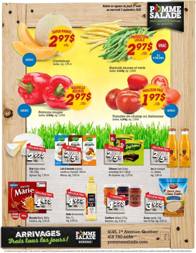 Page 2 de la circulaire Pomme Salade