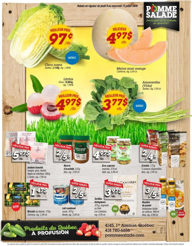 Page 2 de la circulaire Pomme Salade