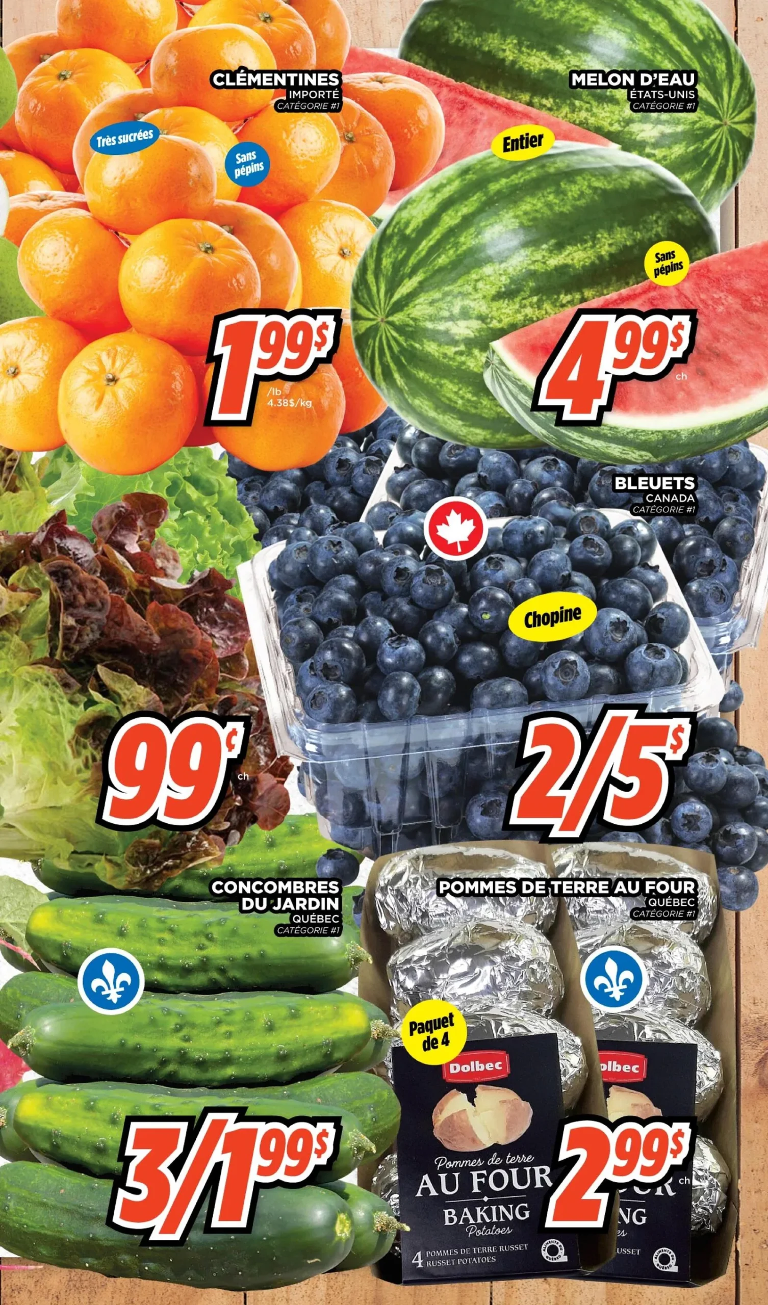 Page 3 de la circulaire Potager