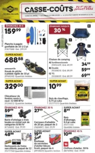 Page 1 de la circulaire Princess Auto Casse-CoûTs