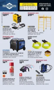 Page 2 de la circulaire Princess Auto