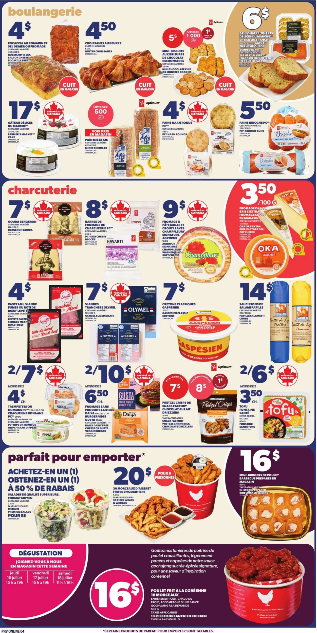 Page 5 de la circulaire Provigo