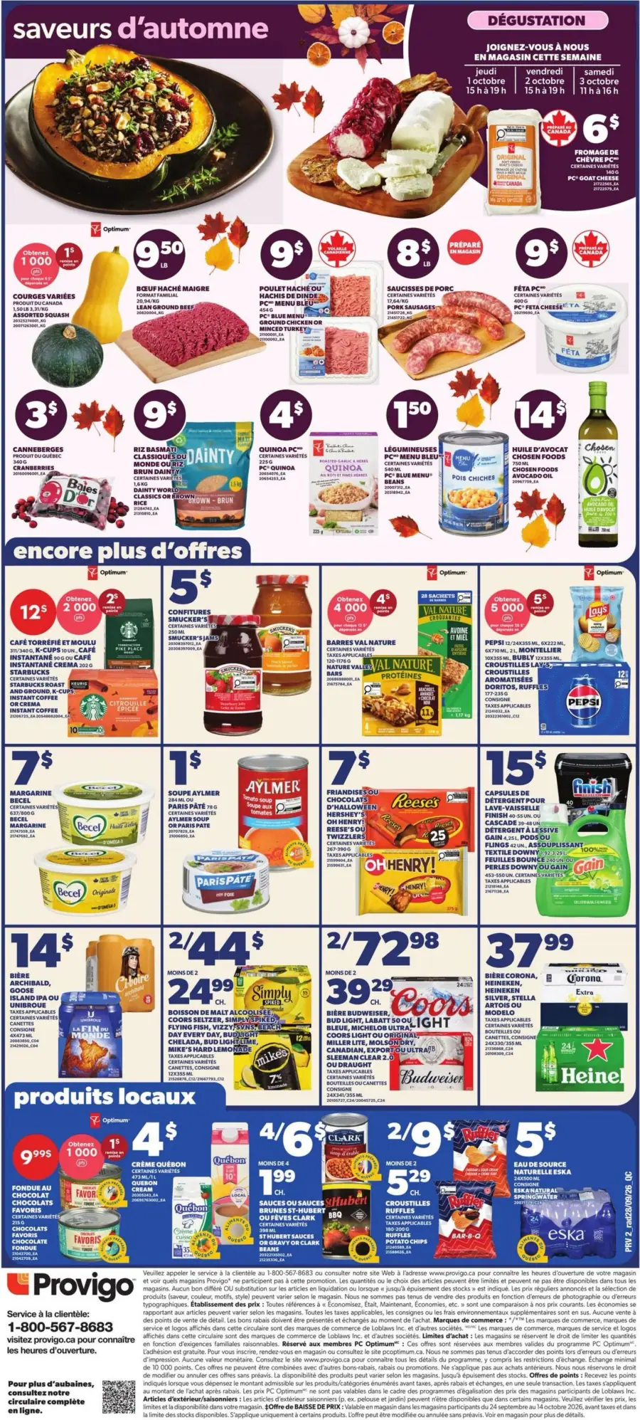 Page 2 de la circulaire Provigo
