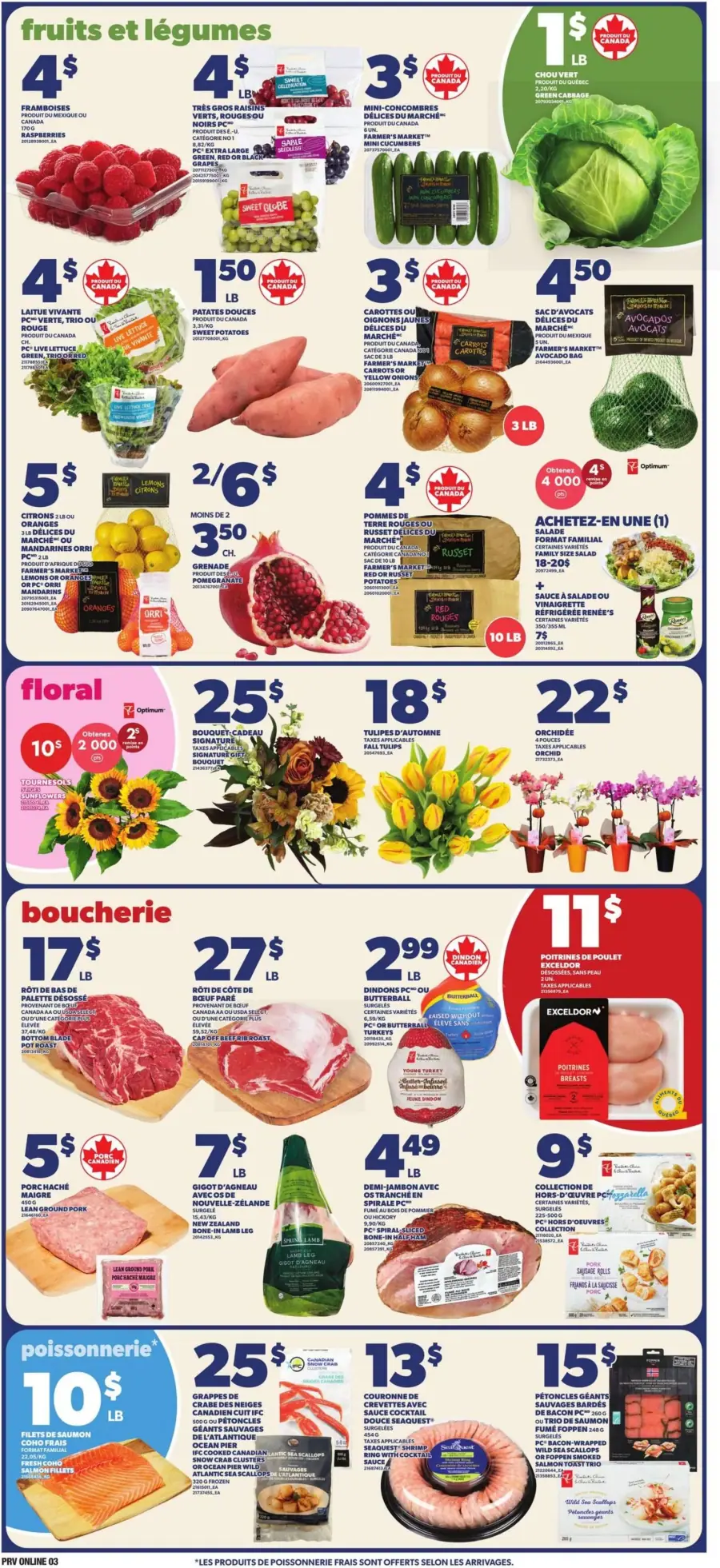 Page 3 de la circulaire Provigo