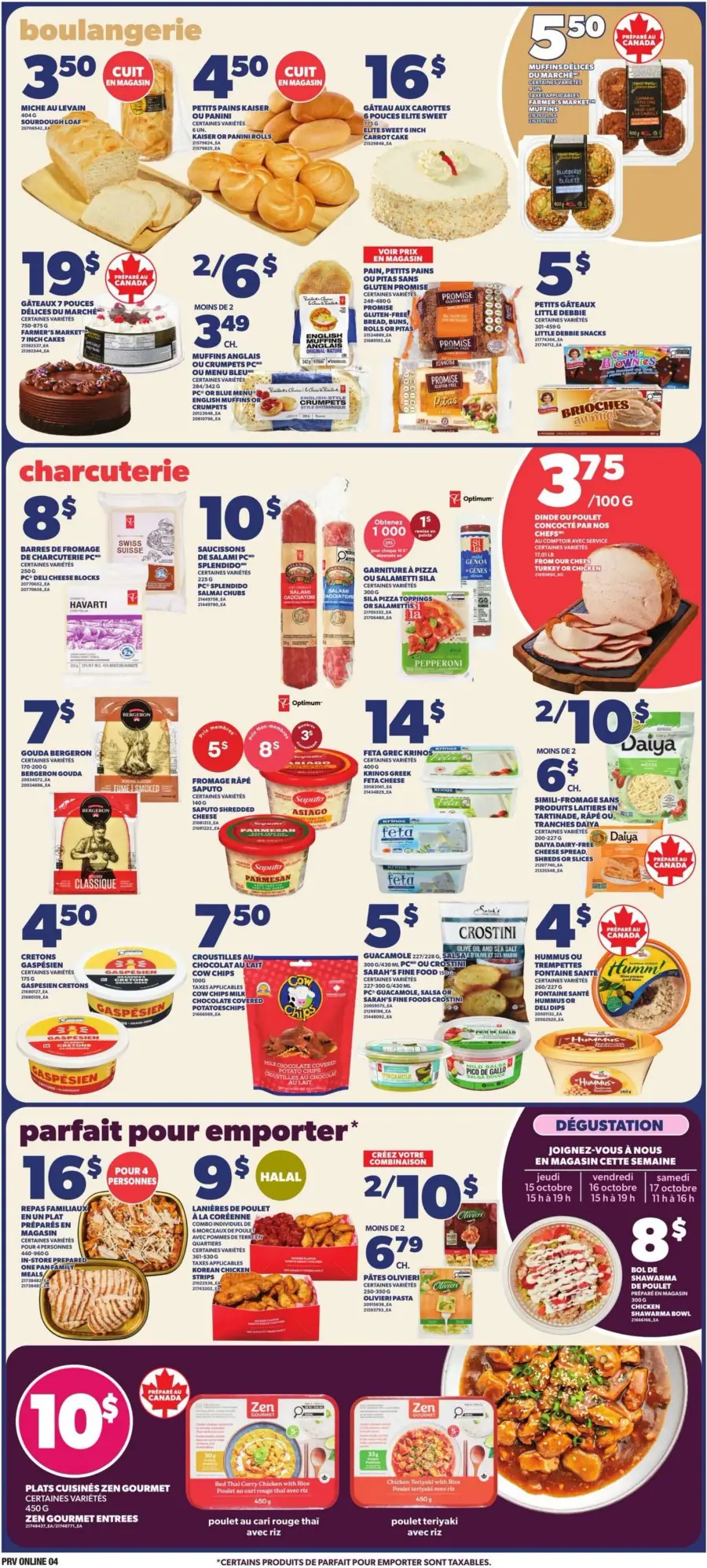 Page 4 de la circulaire Provigo