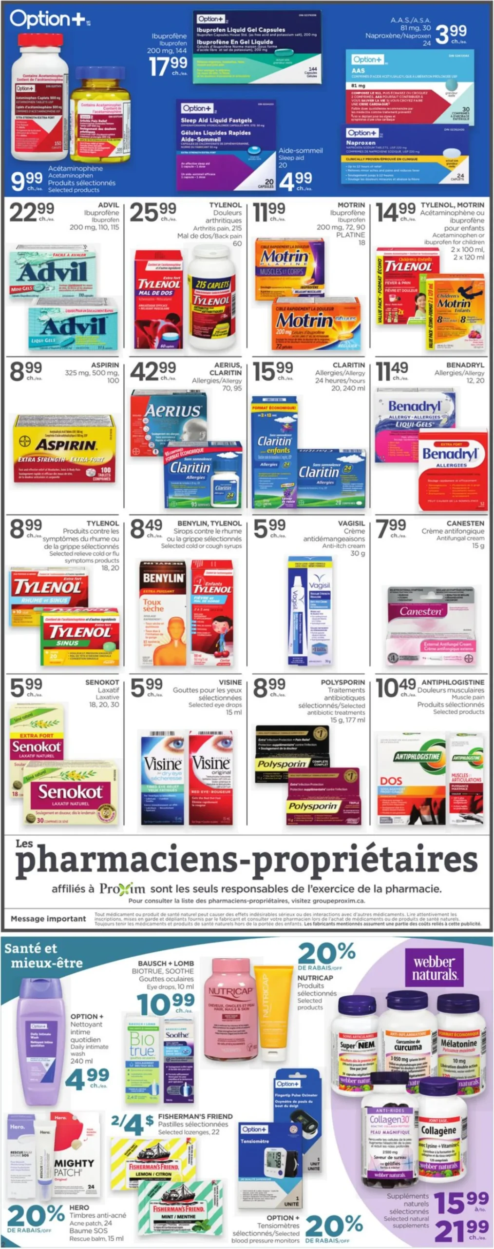 Page 3 de la circulaire Proxim